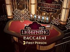 First Person Lightning Baccarat
